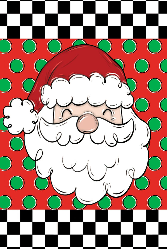 Wind Current-Santa-Garden Flag