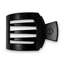 Square Flat Hair Clip | Jet Black