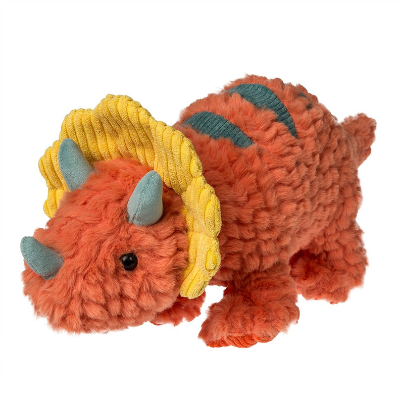 Fabfuzz Checkers Triceratops 14"