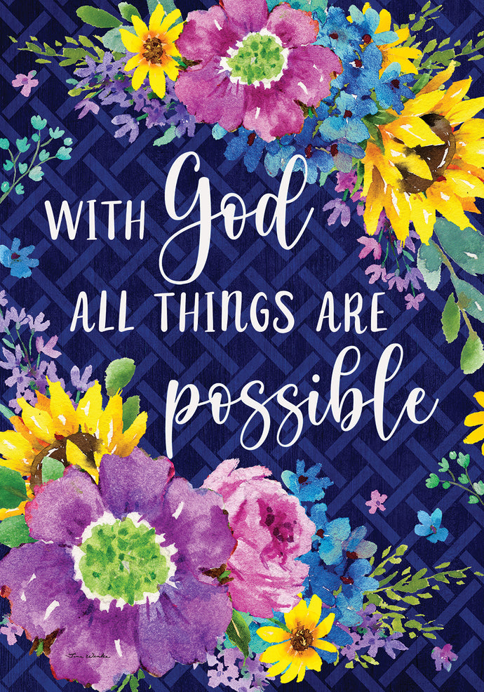 With God-Garden Flag