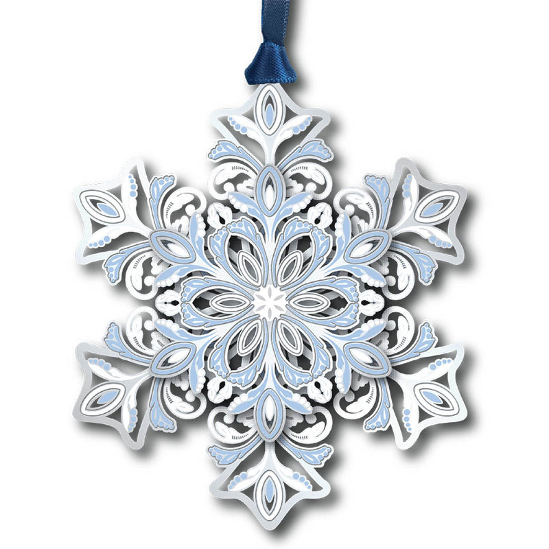Glowing Snowflake Ornament