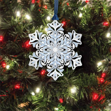 Glowing Snowflake Ornament