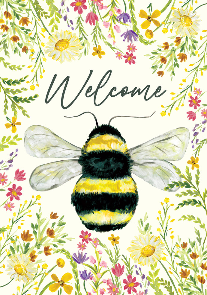 Bumblebee-Garden Flag