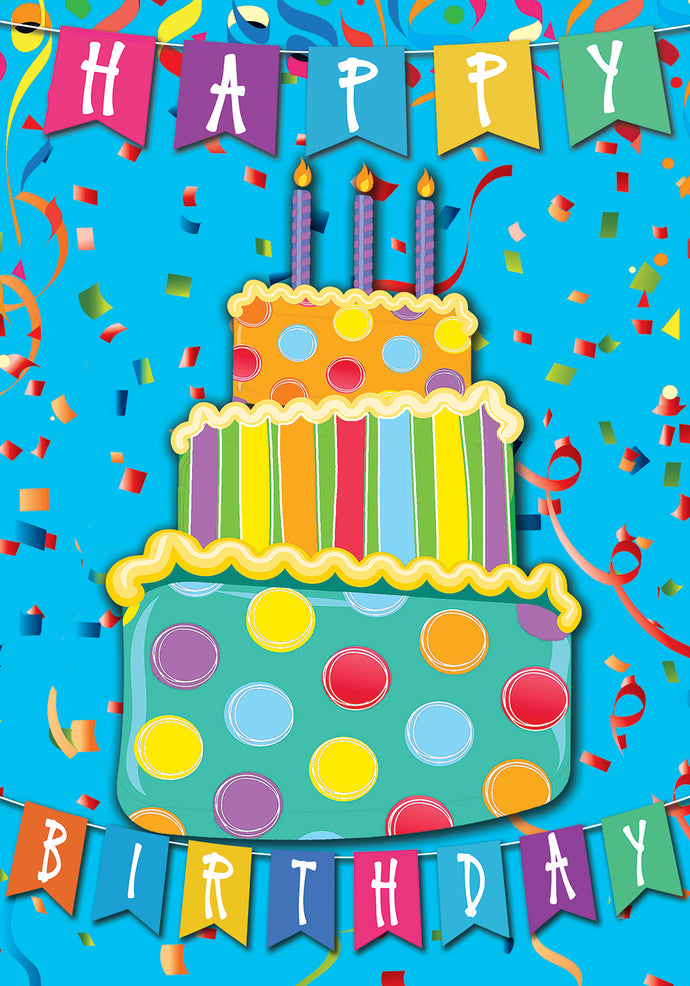 Happy Birthday-Garden Flag