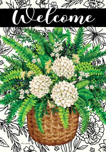 Elegant Fern-Large Flag