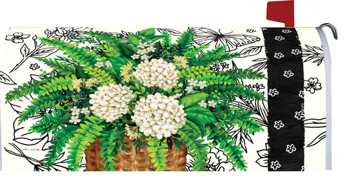 Elegant Fern-Mailbox Makeover