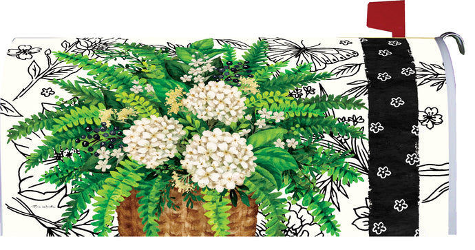 Elegant Fern-Mailbox Makeover