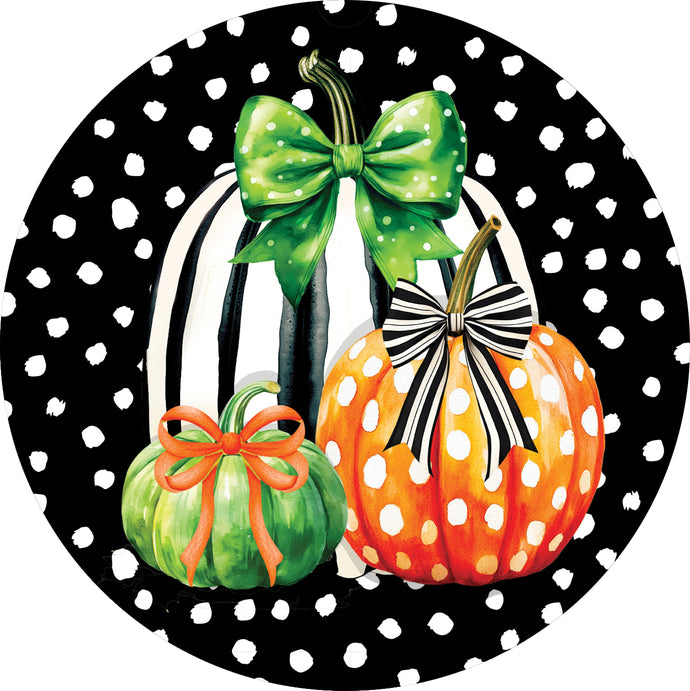 Stepping Stone-Pumpkin Stripes