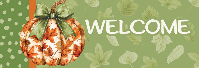 Signature Sign-Orange & Green Stack