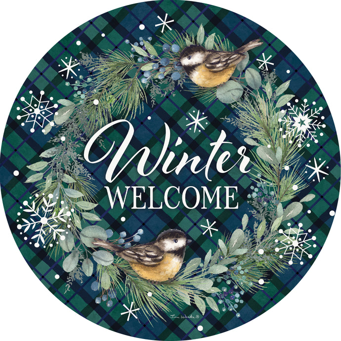 Stepping Stone-Chickadee Wreath
