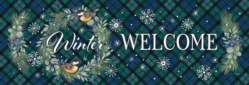 Signature Sign-Chickadee Wreath