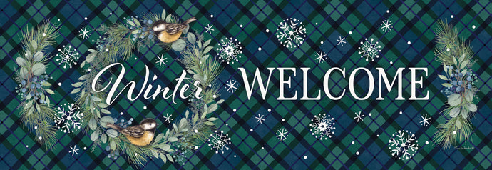 Signature Sign-Chickadee Wreath