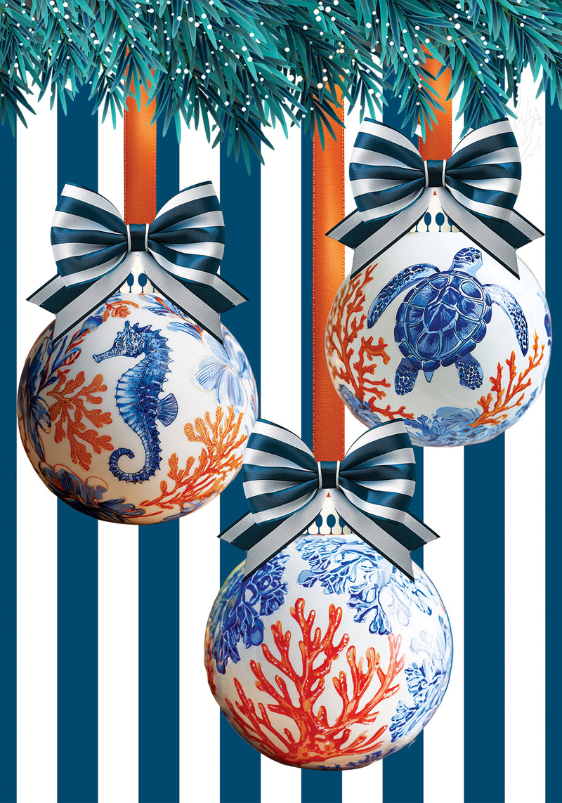 Coastal Ornaments-Garden Flag