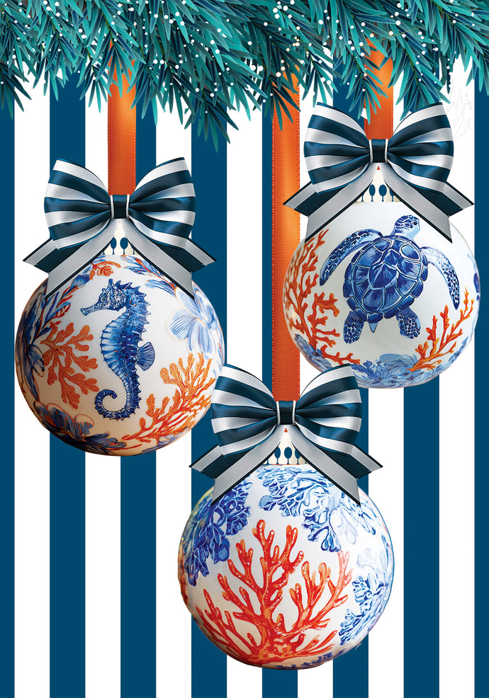 Coastal Ornaments-Garden Flag