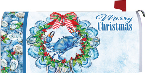 Mailbox Makeover-Oyster Crab Wreath