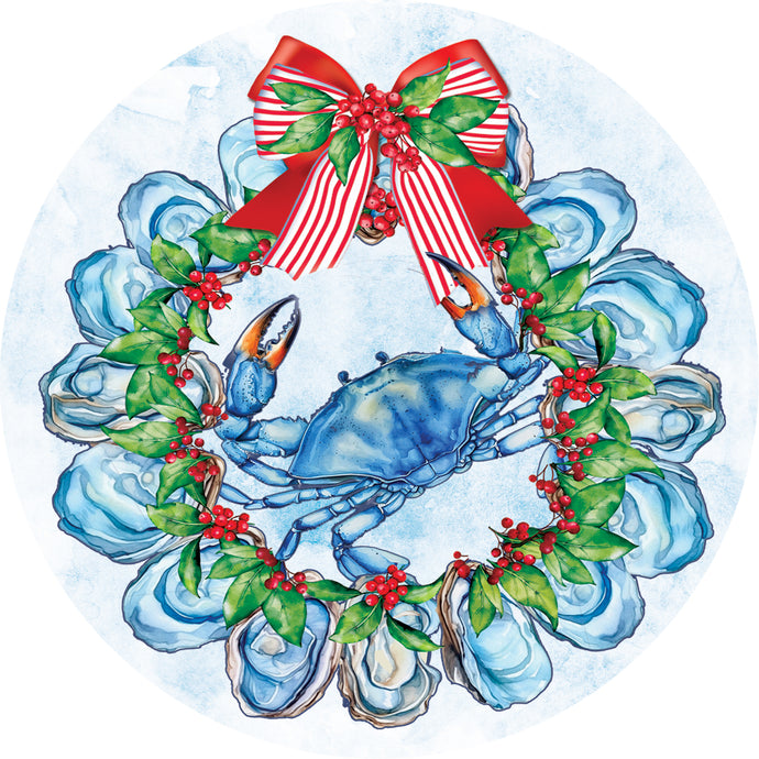 Stepping Stone-Oyster Crab Wreath