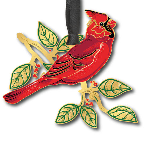 Cardinal in Nature Ornament