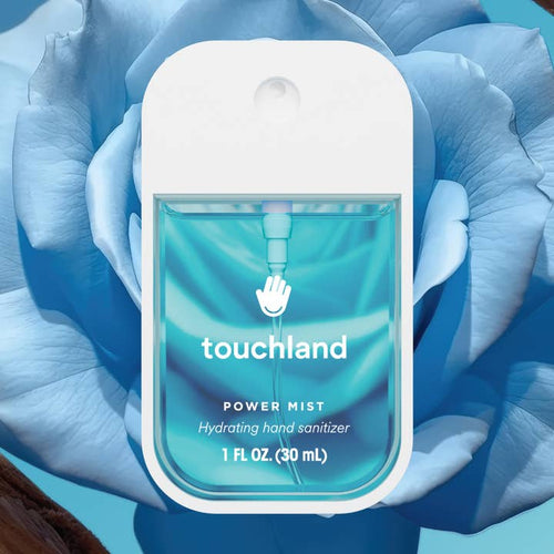 Touchland Blue Sandalwood Power Mist Hydrating Hand Sanitizer Spray, 30ml