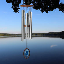 Agate Chime - Large Blue Wind Chime