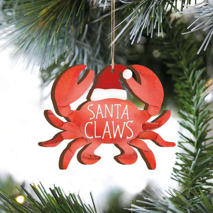 Santa Claws Ornament