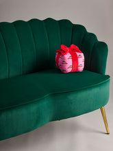 Retro Car Gift Box Small Pillow, Pink
