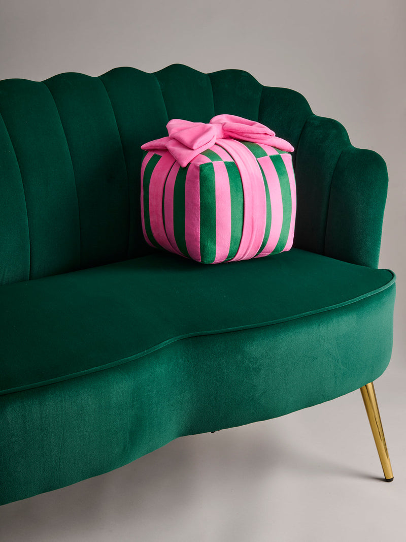 Stripe Gift Box Medium Pillow, Multi