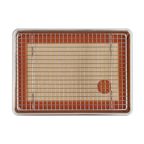 Mrs. Anderson's Baking Non-Stick Silicone Quarter-Size Baking Mat