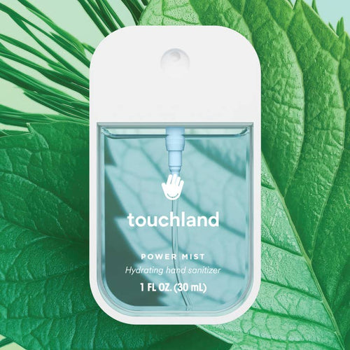 Touchland Frosted Mint Power Mist Hydrating Hand Sanitizer Spray, 30ml