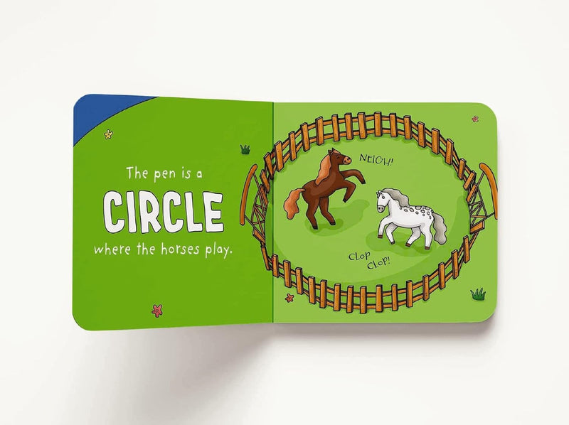 My 1st Shape Book Barnyard Animals Board Book