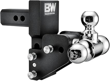 MultiPro Tow & Stow Adjustable Trailer Hitch Ball Mount Compatible with MultiPro Tailgate