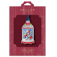 Cardinal Winter Lantern Ornament