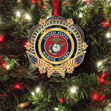 Patriotic U.S. Marine Corps Ornament