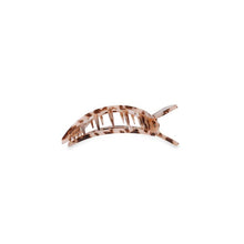 Square Flat Hair Clip | Blonde Tortoise