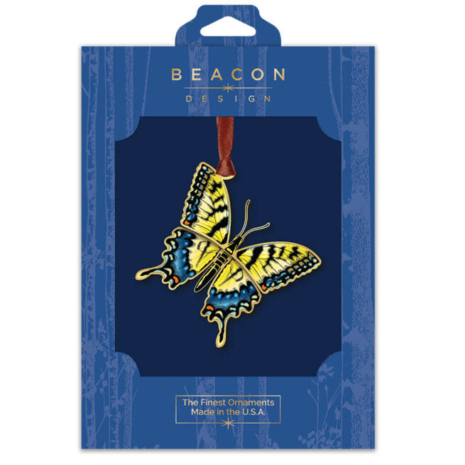 Yellow Swallowtail Ornament