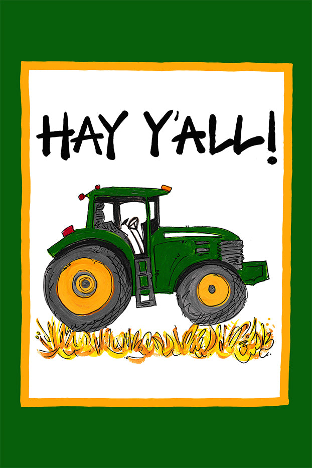 Hey Y'all Garden Flag