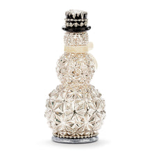 Mercury Glass Sparkle Lit Snowman Figure - 6x11in