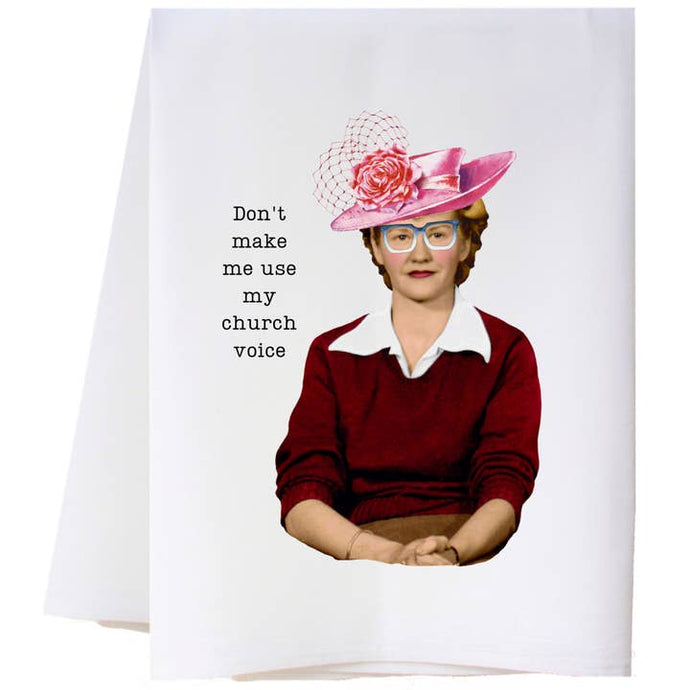 Church Voice Flour Sack Towel