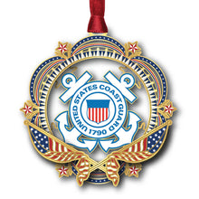 Patriotic Coast Guard Ornament