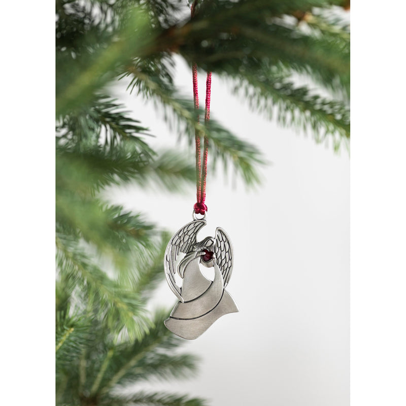 Joyful Traditions Ornament Solid Pewter Angel