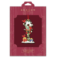 Seasonal Bird House Ornament