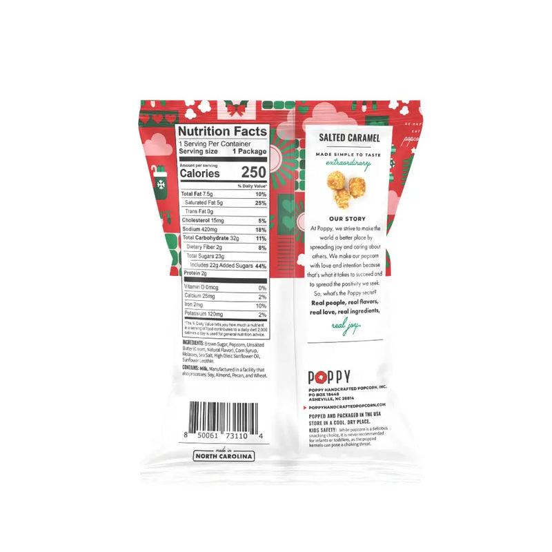 Holiday Salted Caramel Snack Bag