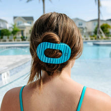 Splash Zone | Flat Round Hair Clip