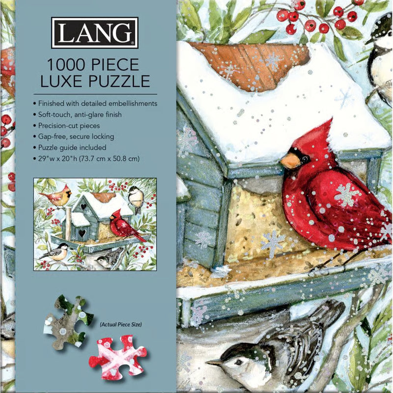 Winter Birds 1000 Piece Luxe Puzzle