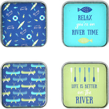 River Coaster Set 4"