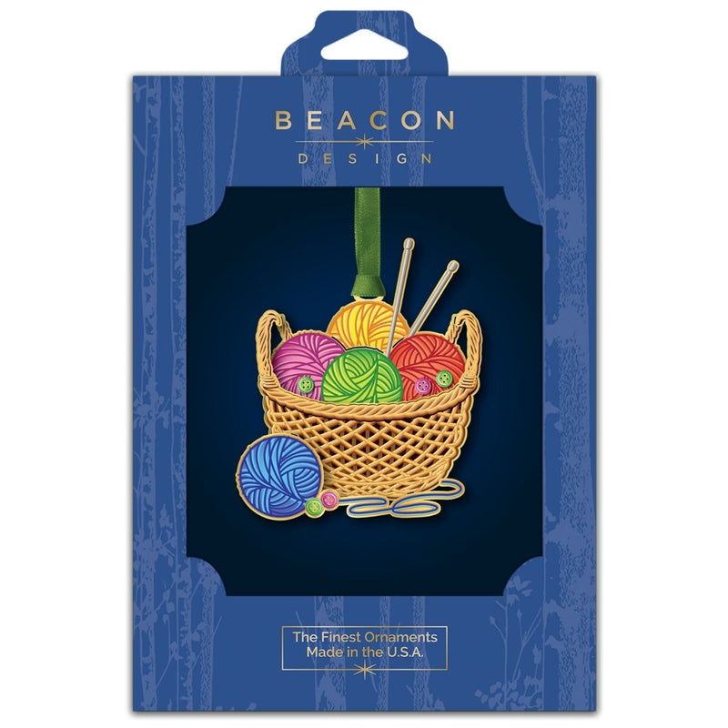 Yarn Basket Ornament