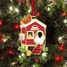 Chicken Coop Ornament