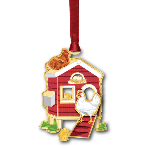 Chicken Coop Ornament