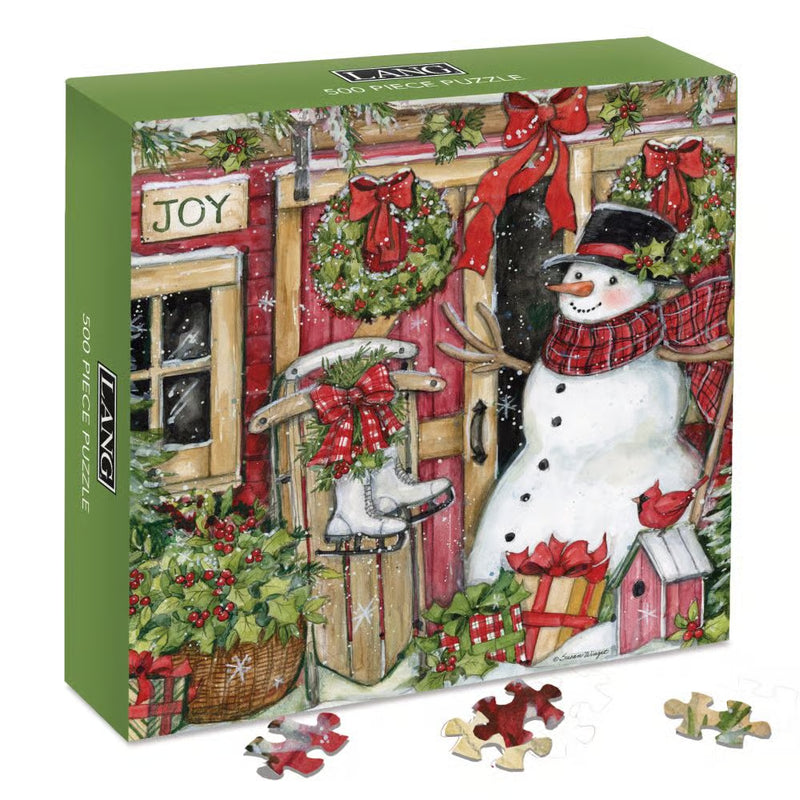 Frosty Welcome Luxe 500 Piece Puzzle