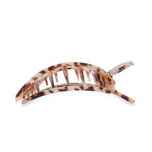 Square Flat Hair Clip | Blonde Tortoise