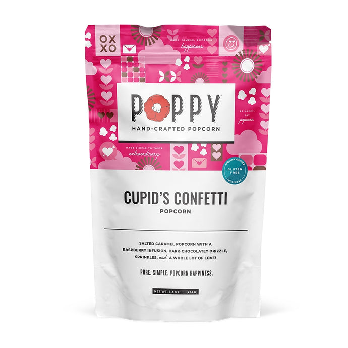 Poppy Hand-Crafted Popcorn | Cupid's Confetti